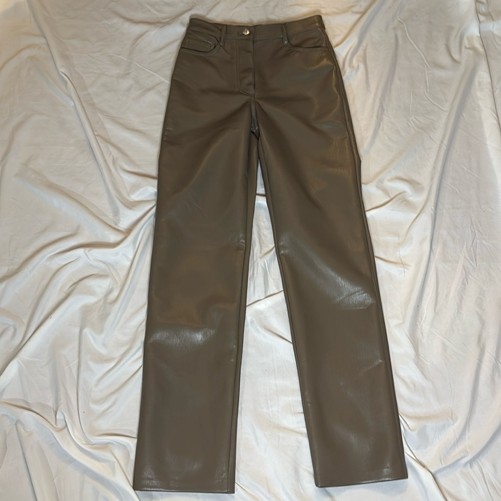 Aritzia Wilfred The Melina pant brown size 00 regular height